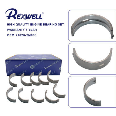 High Quality Engine Parts Crankshaft Bearing Main Rod Bearings Kit for Hyundai Elantra G4FL Kia Sportage G4FS 21020-2M000