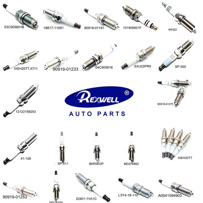 Ceramics Car Engine Spark Plugs 90919-01210 for Toyota Land Cruiser Prado 4.7 UZJ100
